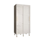 Tromso Sliding Door Wardrobe 100cm