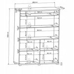 Rondo 30 Display Cabinet 100cm