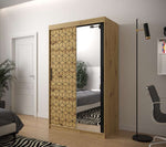 Farah 120cm Sliding Door Wardrobe Artisan