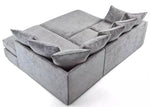 Fabric sofa bed