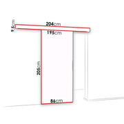 Wyatt Sliding Door 80cm