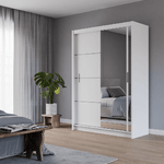Mersey 150cm Sliding Door Wardrobe White