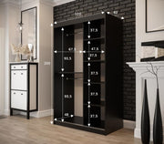Tilburg II Sliding Door Wardrobe 120cm - Product Dimensions