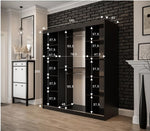 Tilburg Sliding Door Wardrobe 180cm - Product Dimensions