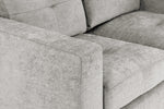 Archie Sofa - Grey Fabric Armchair - 87 CM