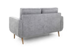 Aurora Sofa - Grey 2 Seater - 156 cm