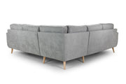 Aurora Sofa - Grey Large Corner - 230 cm x 230 cm