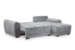Lazur Sofabed - Grey Universal Corner - 253 x 173 CM