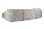 Bishop Fullback Sofa - Truffle U Shape Corner - 332 x 200 x 200 CM