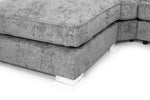 Bishop Scatterback Sofa - Platinum U Shape Corner - 332 x 200 x 200 CM