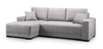 Andes Sofabed - Grey Left Hand Facing Corner - 239 x 140 CM