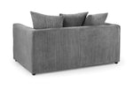 Amsterdam Jumbo Sofa - Grey 2 Seater - 145 CM