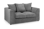 Amsterdam Jumbo Sofa - Grey 2 Seater - 145 CM