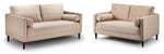 Fuji Sofa - Plush Beige 3+2 Set