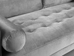 Fuji Sofa - Plush Grey 2 Seater