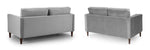 Fuji Sofa - Plush Grey 3+2 Set