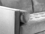 Fuji Sofa - Plush Grey 4 Seater