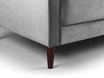 Fuji Sofa - Plush Grey 4 Seater