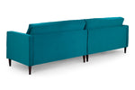 Fuji Sofa - Plush Teal 4 Seater