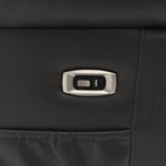 Chicago Electric Leather Recliner Sofa - Grey Armchair - 92 cm