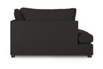 London Sofa - Black U Shape Corner - 281 x 158 x 158 CM
