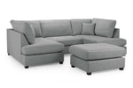 London Sofa - Grey U Shape Corner - 281 x 158 x 158 CM