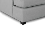London Sofa - Grey U Shape Corner - 281 x 158 x 158 CM