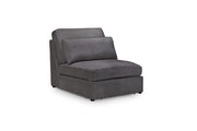 Kylie Modular Sofa - Grey Armless Piece - 90 CM