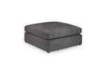Kylie Footstool - Grey - 90 CM