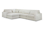 Kylie Modular Sofa - Ivory Left Hand Arm Piece - 110 CM