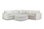 Kylie Modular Sofa - Ivory Left Hand Arm Piece - 110 CM