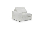 Kylie Modular Sofa - Ivory Left Hand Arm Piece - 110 CM