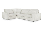 Kylie Modular Sofa - Ivory Left Hand Facing Corner - 218 x 308 CM