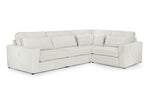 Kylie Modular Sofa - Ivory Right Hand Facing Corner - 218 x 308 CM