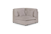 Kylie Modular Sofa - Mocha Corner Piece - 110 x 110 CM