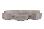 Kylie Modular Sofa - Mocha Right Hand Facing Corner - 218 x 308 CM