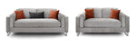 Surrey Sofa - Grey 3+2 Set - 212 x 182 CM