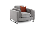 Surrey Sofa - Grey Armchair - 115 CM