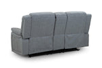 Florida Electric Recliner Sofa - Grey 2 Seater