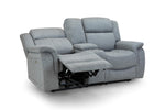 Florida Electric Recliner Sofa - Grey 2 Seater