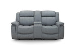 Florida Electric Recliner Sofa - Grey 2 Seater