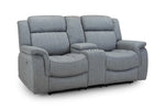 Florida Electric Recliner Sofa - Grey 2 Seater