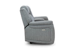 Florida Electric Recliner Sofa - Grey 2 Seater