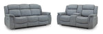 Florida Electric Recliner Sofa - Grey 3+2 Set