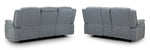 Florida Electric Recliner Sofa - Grey 3+2 Set