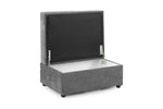 Maxwell Footstool - Grey - 74 CM