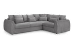 Mirabel Sofa - Grey Right Hand Facing Corner - 305 x 215 cm