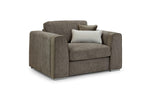 Naples Sofa - Mocha Armchair - 140 CM