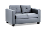 Archie Sofa - Grey 2 Seater - 140 CM