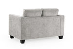 Archie Sofa - Grey Fabric 2 Seater - 140 CM